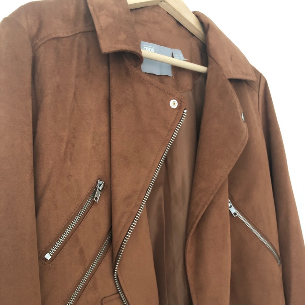 Brown Suede Jacket - Picture 2 of 4